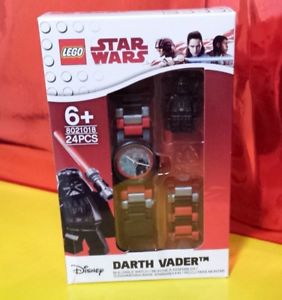 【送料無料】リンクスターウォーズダースベイダーレゴlego 8021018 orologio per bambini con minifigure link star wars darth vader