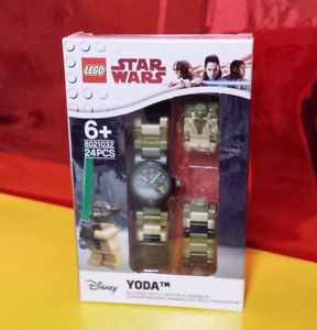 【送料無料】リンクヨーダスターウォーズレゴlego 8021032 orologio per bambini con minifigure link star wars yoda