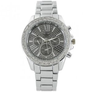 【送料無料】ジョンmontre femme acier argent m john strass