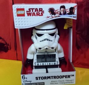 【送料無料】レゴアラームバックライトスターウォーズlego 9002137 orologio sveglia retroilluminata bambini star wars stormtrooper