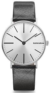 【送料無料】チェザーレシルバーシルlambretta uomo gents cesare 42 orologio da polso argento 2181sil