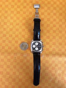 【送料無料】クロノグラフソリッドシルバーフィリップウォッチcronografo philip watch in argento massiccio 925 rarissimo