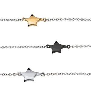 【送料無料】ブレスレット　ブレスレットゴールドシルバーブラックラッキーbreil bracciale donna uomo smallstories stella gold silver nero portafortuna dd