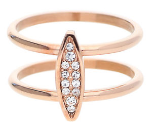 【送料無料】ブレスレット　リングステンレススチールピンクゴールドesprit donna dito anello in acciaio inox oro rosa esrg 12856c