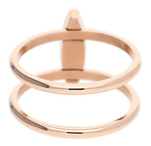 【送料無料】ブレスレット　リングステンレススチールピンクゴールドesprit donna dito anello in acciaio inox oro rosa esrg 12856c