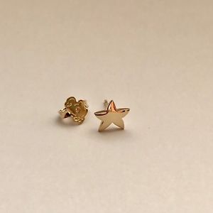 【送料無料】ブレスレット　ドードーイエローゴールドイヤリングdodo pomellato orecchino singolo a lobo con stella, in oro giallo, nuovo