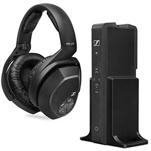 【送料無料】ブレスレット　ワイヤレスヘッドセットデジタルテクノロジーsennheiser rs 175 cuffia wireless, tecnologia digitale, nero nuovo