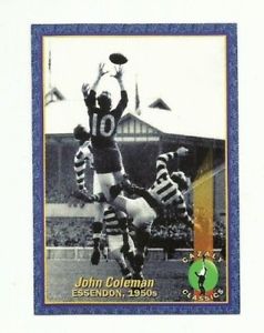 【送料無料】スポーツ　メモリアル　カード　ジョンコールマン＃ポスト1994 afl select cazaly classics essendon john coleman 39 1950 free post