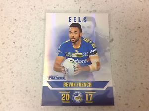 【送料無料】スポーツ　メモリアル　カード　ートレーダーパールシリーズフランスウナギ2017 nrl traders pearl series,bevan french ,eels ps093