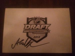 【送料無料】スポーツ　メモリアル　カード　アレックスgalchenyuk2012nhl4x6モントリオールカナディエンズalex galchenyuk signed 2012 nhl draft 4x6 photo montreal canadiens