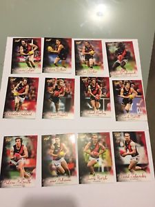 【送料無料】スポーツ　メモリアル　カード　カードチームセット2018 afl select footy stars essendon bombers common card team set