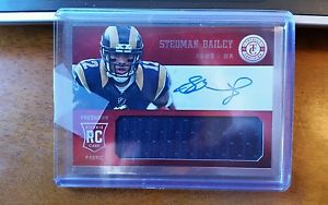 【送料無料】スポーツ　メモリアル　カード　ベイリーファブリック2013 totally certified stedman bailey freshman fabric auto 25299