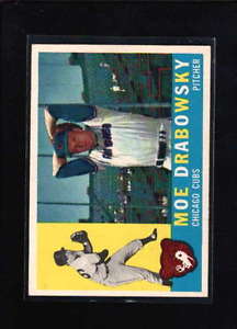 【送料無料】スポーツ　メモリアル　カード　＃カブス1960 topps 349 moe drabowsky cubs nm ld1802