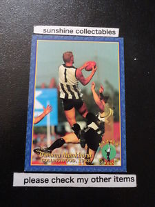 【送料無料】スポーツ　メモリアル　カード　カード1994 cazaly classics card 7 damian monkhorst collingwood