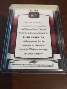 【送料無料】スポーツ　メモリアル　カード　2012leaf metal draft baseball auto chris stratton rookierc autograph2012 leaf metal draft baseball auto chris stratton roo