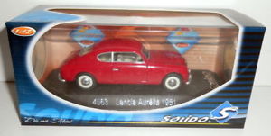 【送料無料】模型車 モデルカー スポーツカー ランチアアウレリアsolido 143 4563 lancia aurelia 1951 red