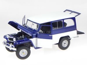 【送料無料】模型車　モデルカー　スポーツカー　ジープステーションワゴンモデルカーラッキーダイカスト