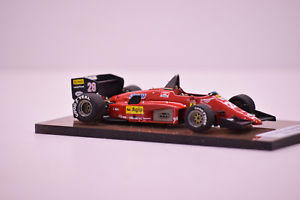 【送料無料】模型車　モデルカー　スポーツカー　フェラーリブラジル＃アセンブリferrari 156 gp brazil 1985 28 r arnoux tameo 143 montage ph calla