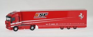 【送料無料】模型車　モデルカー　スポーツカー　フィアットスクーデリアフェラーリカートランスポーターiveco fiat sf scuderia ferrari 2007 f1 car transporter old cars 143 old02007