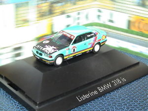 【送料無料】模型車　モデルカー　スポーツカー　ハービーターコイズオーシャンビューherpa pc 35750 bmw 318is listerine nr8 harvey trkis ov