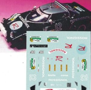 【送料無料】模型車　モデルカー　スポーツカー　デカールランチアラリーアリーナデッララナdecal 143 lancia stratos gr4 rossignol rallye della lana 1979 arena d131