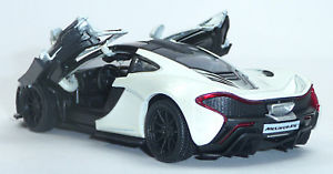 【送料無料】模型車　モデルカー　スポーツカー　マクラーレンコレクタモデルキンマートホワイトバージンneu 2013 mclaren p1 sammlermodell 136 metallic wei neuware von kinsmart