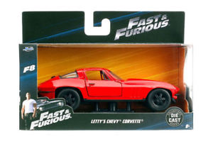 【送料無料】模型車 モデルカー スポーツカー シボレーコルベットシボレーchevrolet corvette fast amp; furious lettys chevy 1966 *** jada 132 ovp