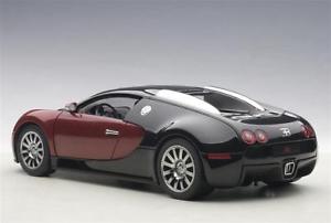 【送料無料】模型車　モデルカー　スポーツカー　ブガッティ＃bugatti veyron eb 164 2006 car 001 rotschwarz 118 70909 autoart