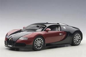 【送料無料】模型車　モデルカー　スポーツカー　ブガッティ＃bugatti veyron eb 164 2006 car 001 rotschwarz 118 70909 autoart