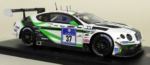 【送料無料】模型車 モデルカー スポーツカー スパークスケールベントレーコンチネンタルグアテマラチームアプトスポーツラインモデルカーspark 143 scale sg237 bentley continental gt3 17th team abt resin model car