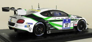 【送料無料】模型車 モデルカー スポーツカー スパークスケールベントレーコンチネンタルグアテマラチームアプトスポーツラインモデルカーspark 143 scale sg237 bentley continental gt3 17th team abt resin model car