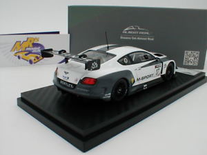 【送料無料】模型車 モデルカー スポーツカー リアルベントレーコンチネンタルグアテマラグアテマラスポーツalmost real 430314 bentley continental gt3 17 british gt 2014 msport 143