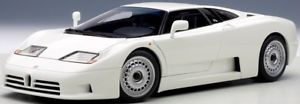 【送料無料】模型車　モデルカー　スポーツカー　ブガッティグアテマラautoart 70978 118 bugatti eb110 gt 1991 white neu
