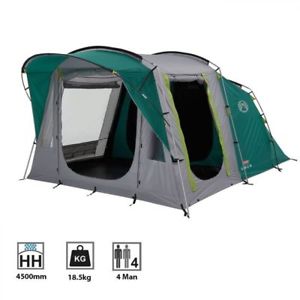 【送料無料】キャンプ用品　トンネルテントコールマンカシ4ファミリー coleman oak canyon 4 man person family camping tunnel tent greengrey