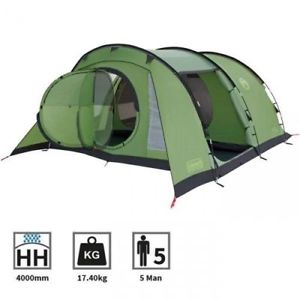 【送料無料】キャンプ用品　コールマンカブラル5トンネルテントcoleman cabral 5 man person tunnel tent in green