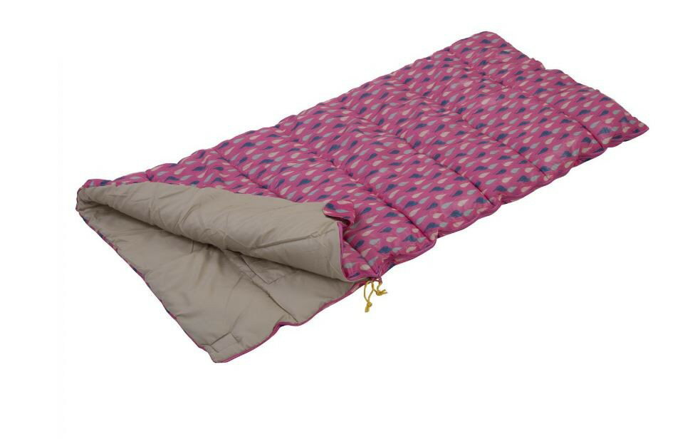 【送料無料】キャンプ用品　レガッタレースマウイピンクregatta maui kids sleeping bag pretty pink