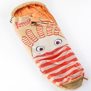 【送料無料】キャンプ用品　skandika sorgenfresser saggo17skandika sorgenfresser saggo sleeping bag kids worry eater children 17