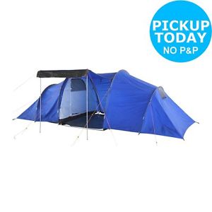 【送料無料】キャンプ用品　proactionポリエステル6マン2テント proaction polyester 6 man 2 room tent blue