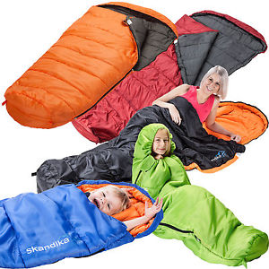 【送料無料】キャンプ用品　ゼクストラskandikaベガスxlzipskandika vegas xl xtrawide sleeping bag adult kids left right zip colours