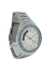 【送料無料】fila fa084611 ultra piatto mens round analog stainless steel watch