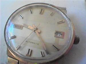 【送料無料】vintage benrus auto date watch 4u2fix
