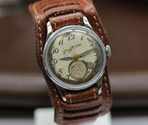 【送料無料】vintage watch sputnik satellite soviet watch gchz 17 jewels 1958st rare space