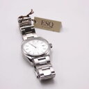 【送料無料】movado esq stainless steel wristwatch 331145573 swiss quartz date