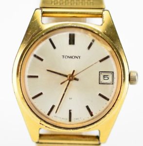 【送料無料】vintage tomony watch handwinding date water resist watch 50007000 d98651