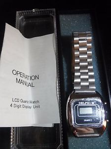 【送料無料】delphi iii lcd quartz vintage watch in box 【送料無料】delphi iii lcd quartz vintage watch in box