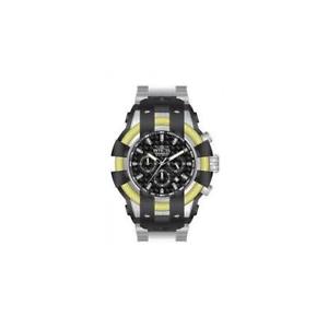 【送料無料】invicta mens bolt quartz chronograph 200m stainless steel watch 26671