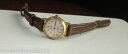 【送料無料】sarah coventry~ gold tone ladies bracelet watch~water resistant 100 ft~old