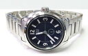 【送料無料】esq by movado swiss quartz watch excel blue date steel 07301409 26576