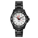 【送料無料】swiss military gmt nero mens q