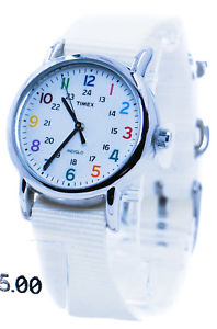 【送料無料】timex womens weekender white n